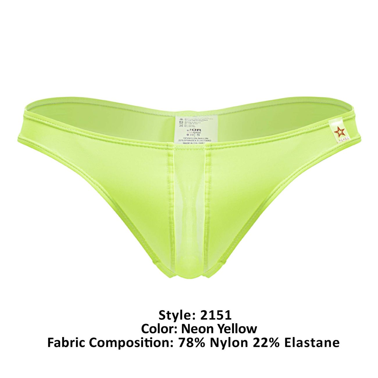 JOR 2151 Apolo Thongs Neon Yellow