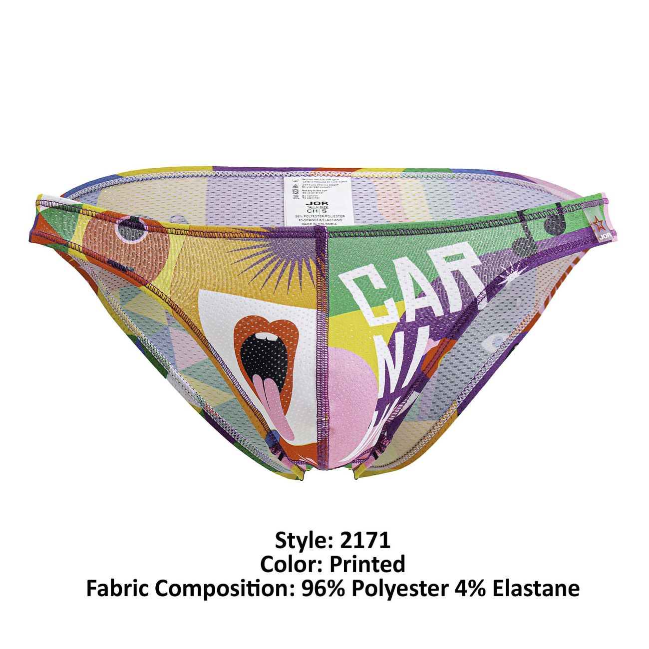 JOR 2171 Carnival Bikini Printed