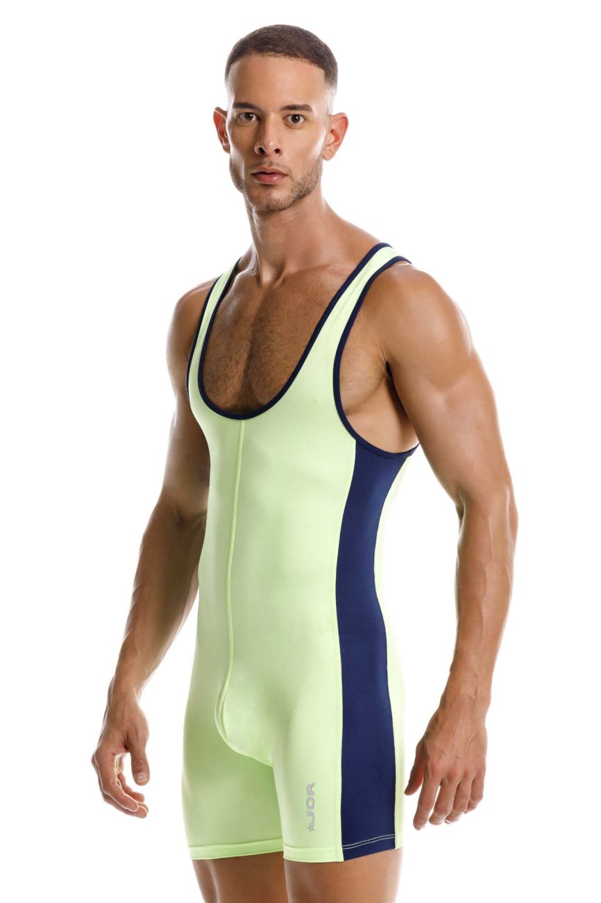 JOR 2216 Fighter Bodysuit Green