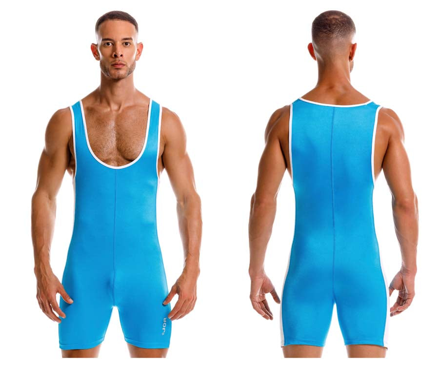 JOR 2216 Fighter Bodysuit Turquoise