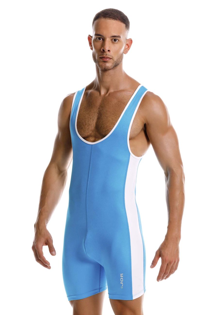 JOR 2216 Fighter Bodysuit Turquoise