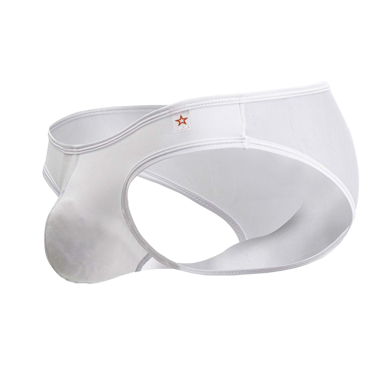 JOR 2241 Origin Male Seductive Bikini Briefs White