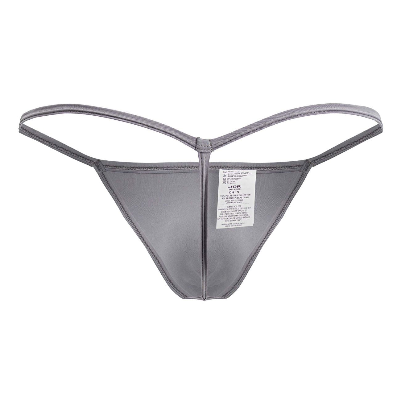 JOR 2258 Axel Mens Bold Minimalism G-String Gray