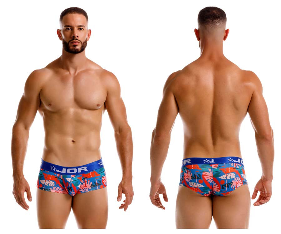 JOR 2269 South Mens Modern Fit Trunks Printed