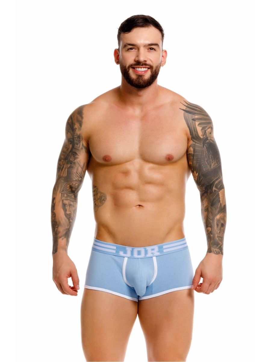 JOR 2320 College Mens Built to Flatter Trunks Blue Plus Sizes