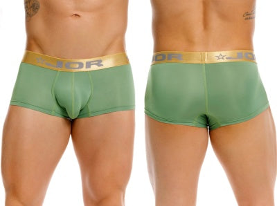 JOR 2326 Soho Mens Everyday Essentials Trunks Green Plus Sizes
