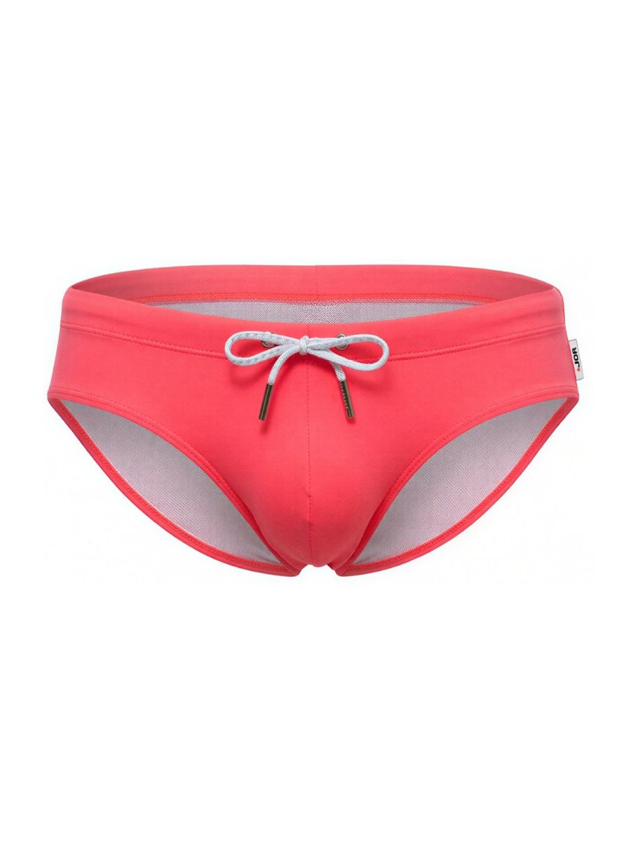 JOR 2387 Mens Pop of Colour Travel Swim Briefs Candy Plus Sizes