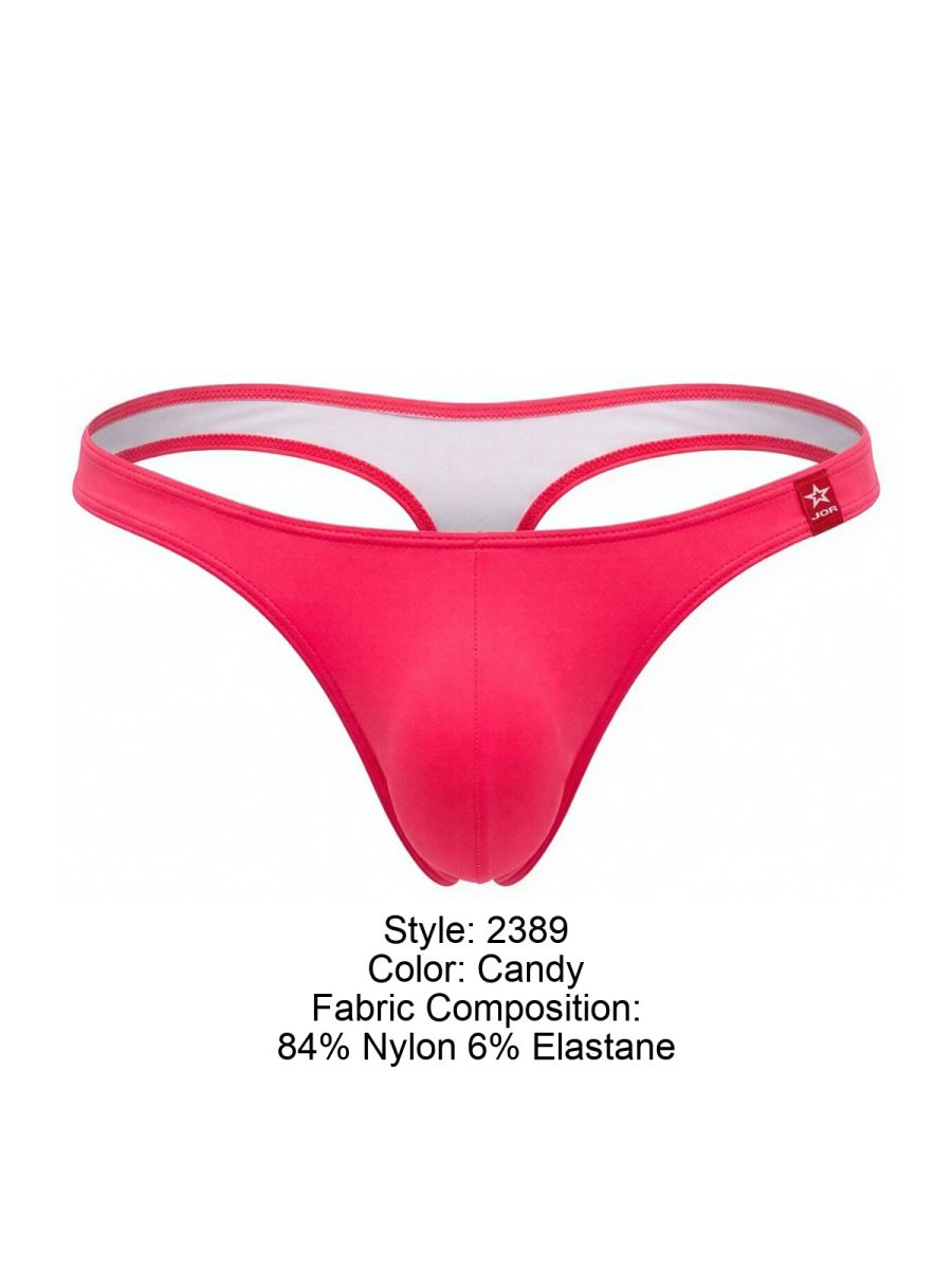 JOR 2389 Mens Colour Pops Travel Swim Thongs Candy Plus Sizes