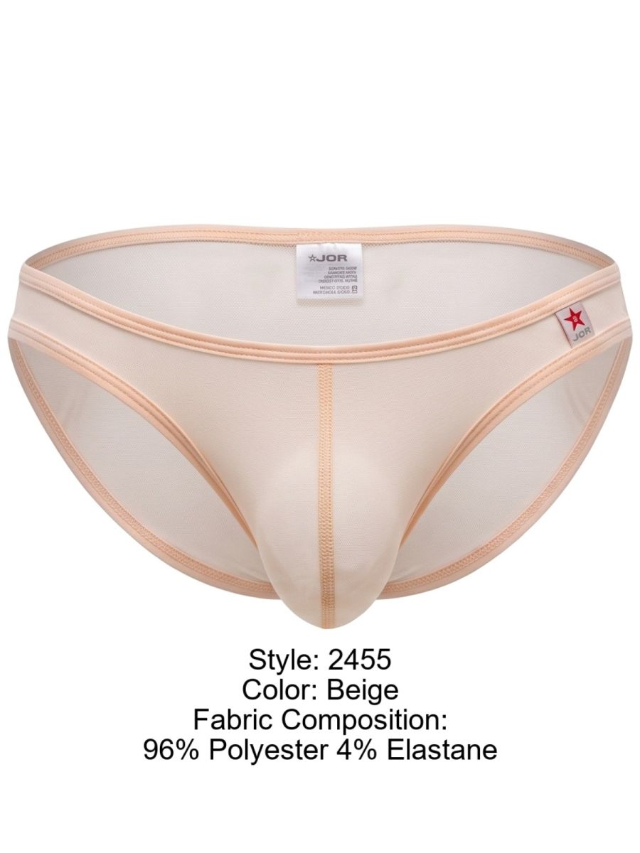 JOR 2455 Origin Mens Sleek & Streamlined Briefs Beige Plus Sizes
