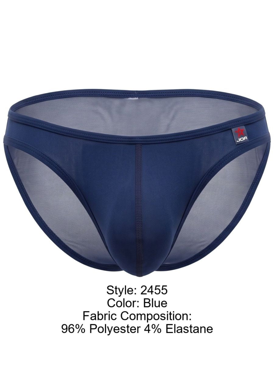 JOR 2455 Origin Mens Sleek & Streamlined Briefs Blue Plus Sizes