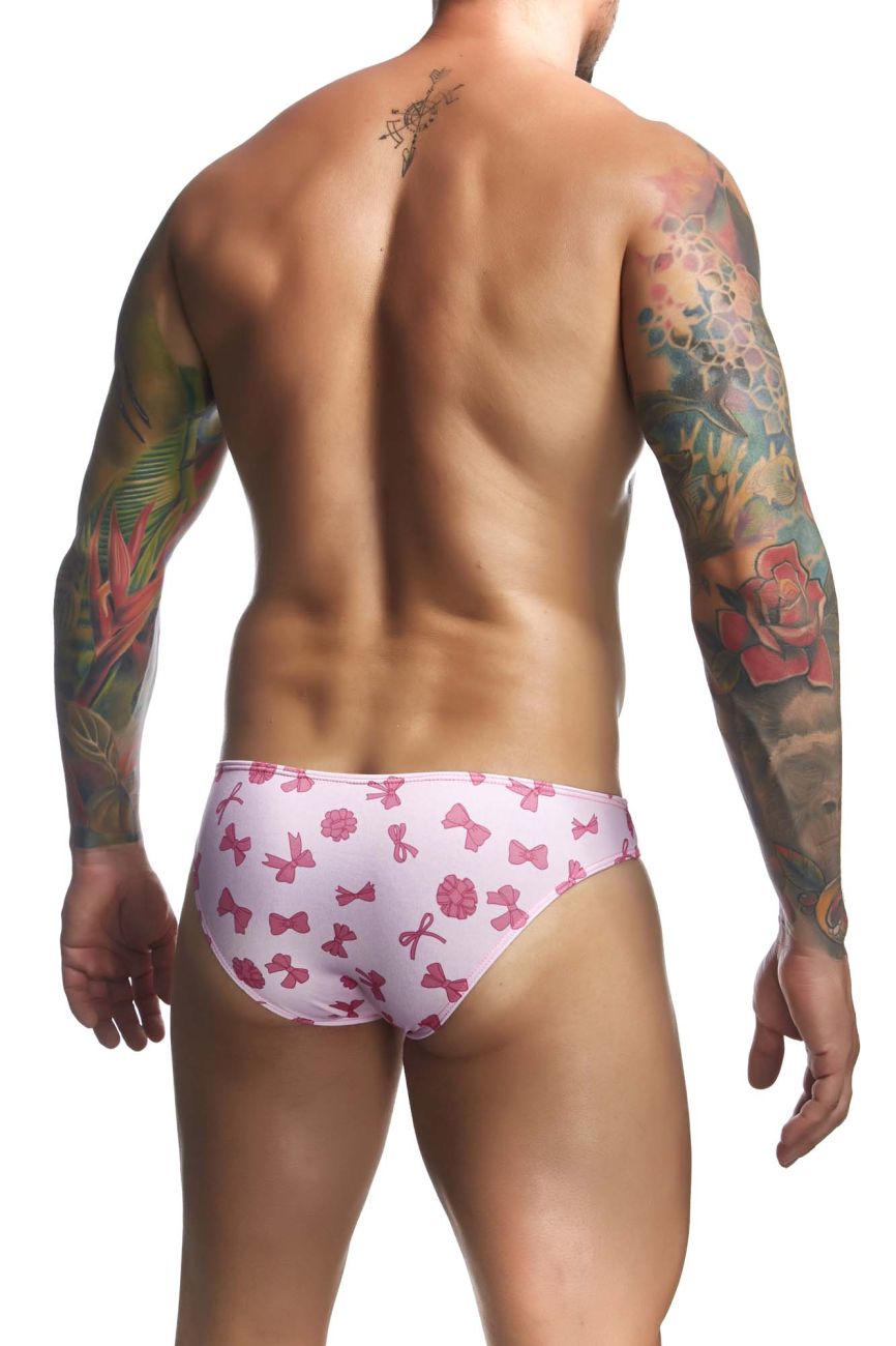 JUSTIN+SIMON XSJ01 Classic Silky Bikini Coquette Bows Plus Sizes