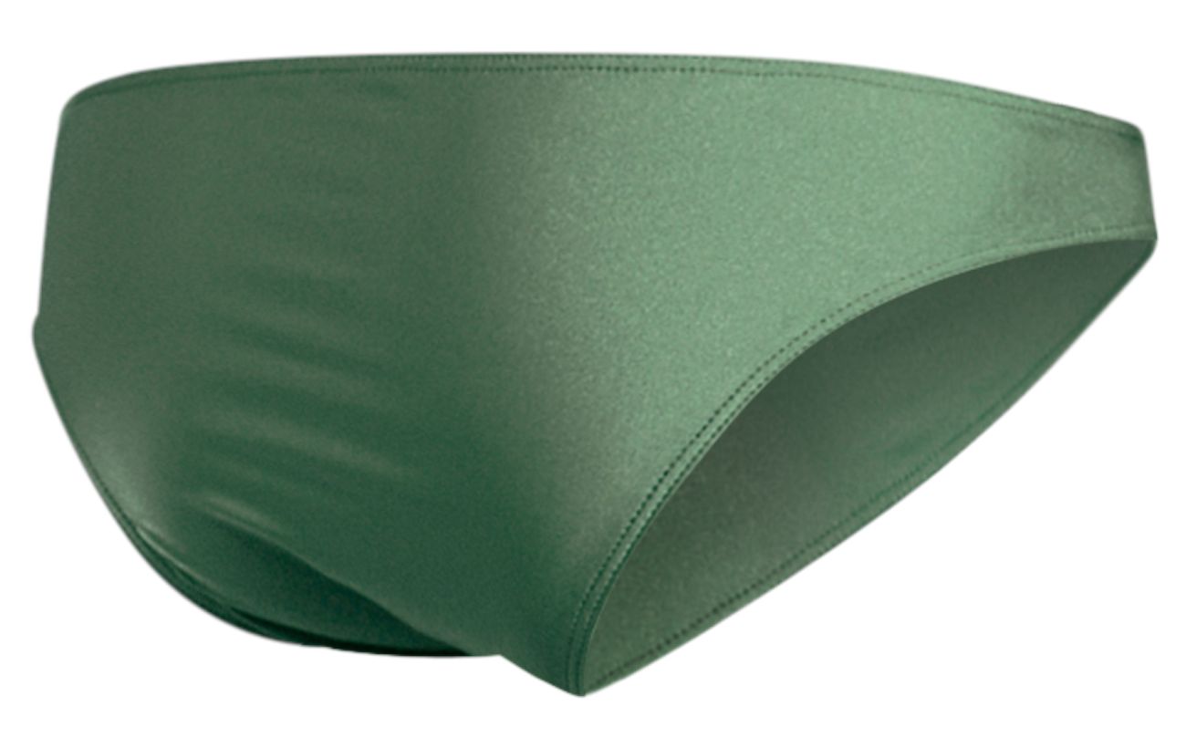JUSTIN+SIMON XSJ01 Classic Silky Bikini New Green Plus Sizes