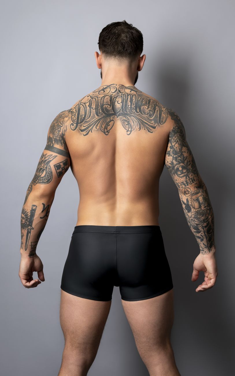 Male Power 120-298 Oh Snap Snap Off Front Short Black