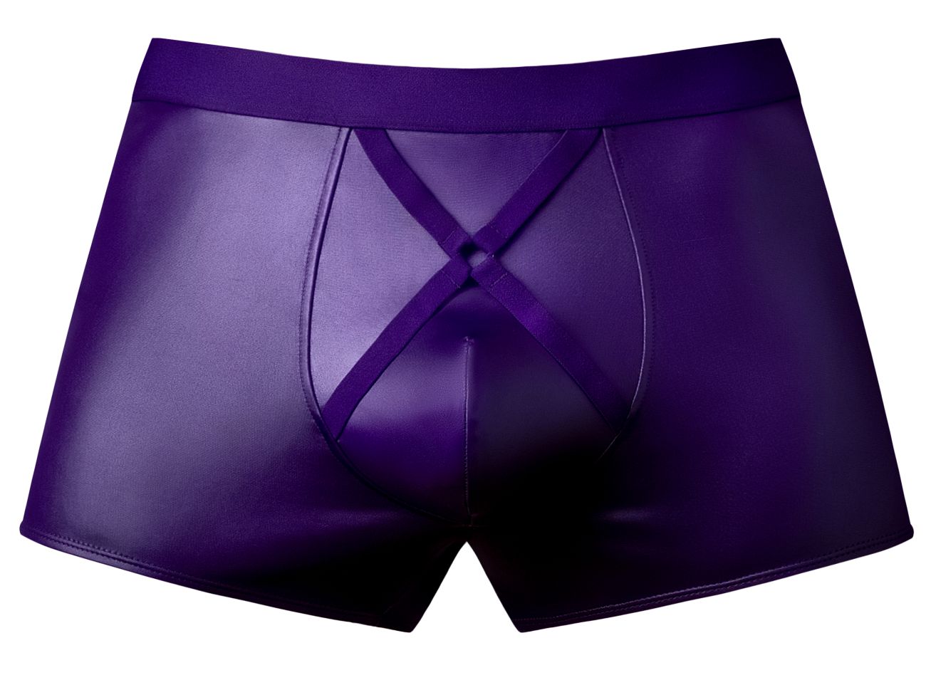 Male Power 152-302 Eggplant Crossover Short