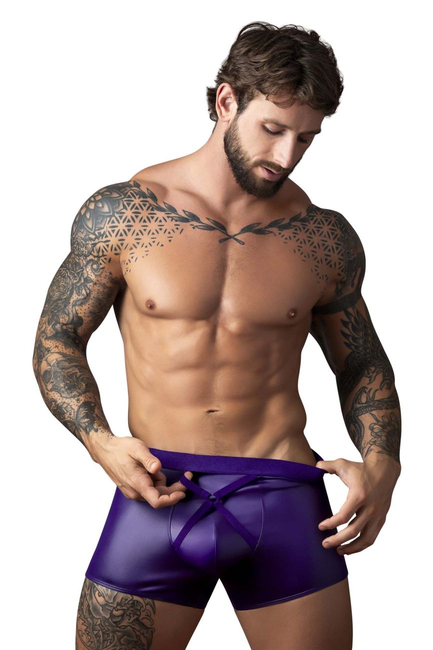 Male Power 152-302 Eggplant Crossover Short