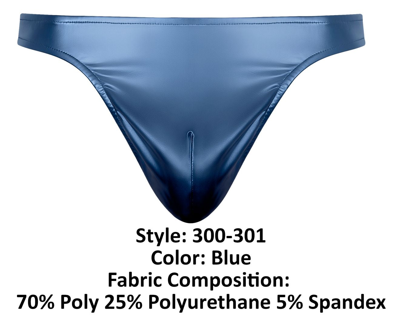 Male Power 300-301 Liquid Onyx 2.0 Male Moonshine Jock Blue