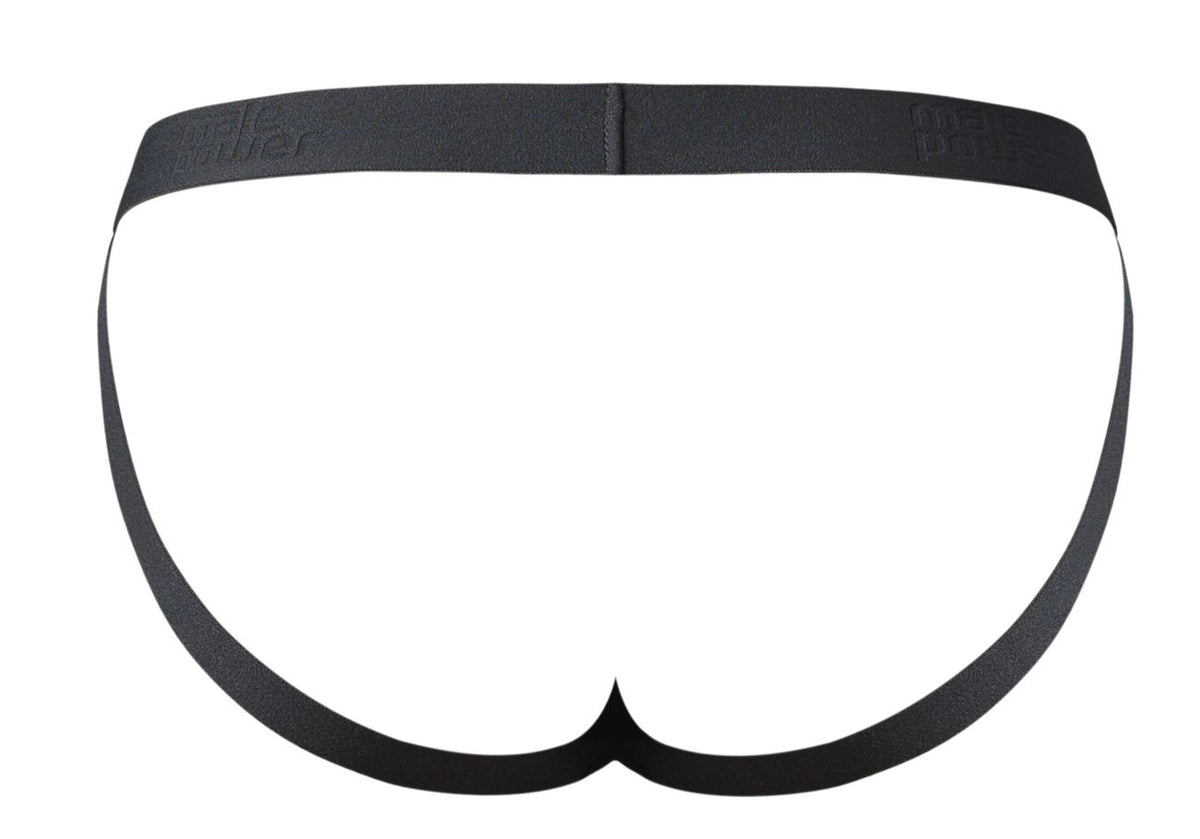 Male Power 348-304 Male Sexy Open Ended Jock Black