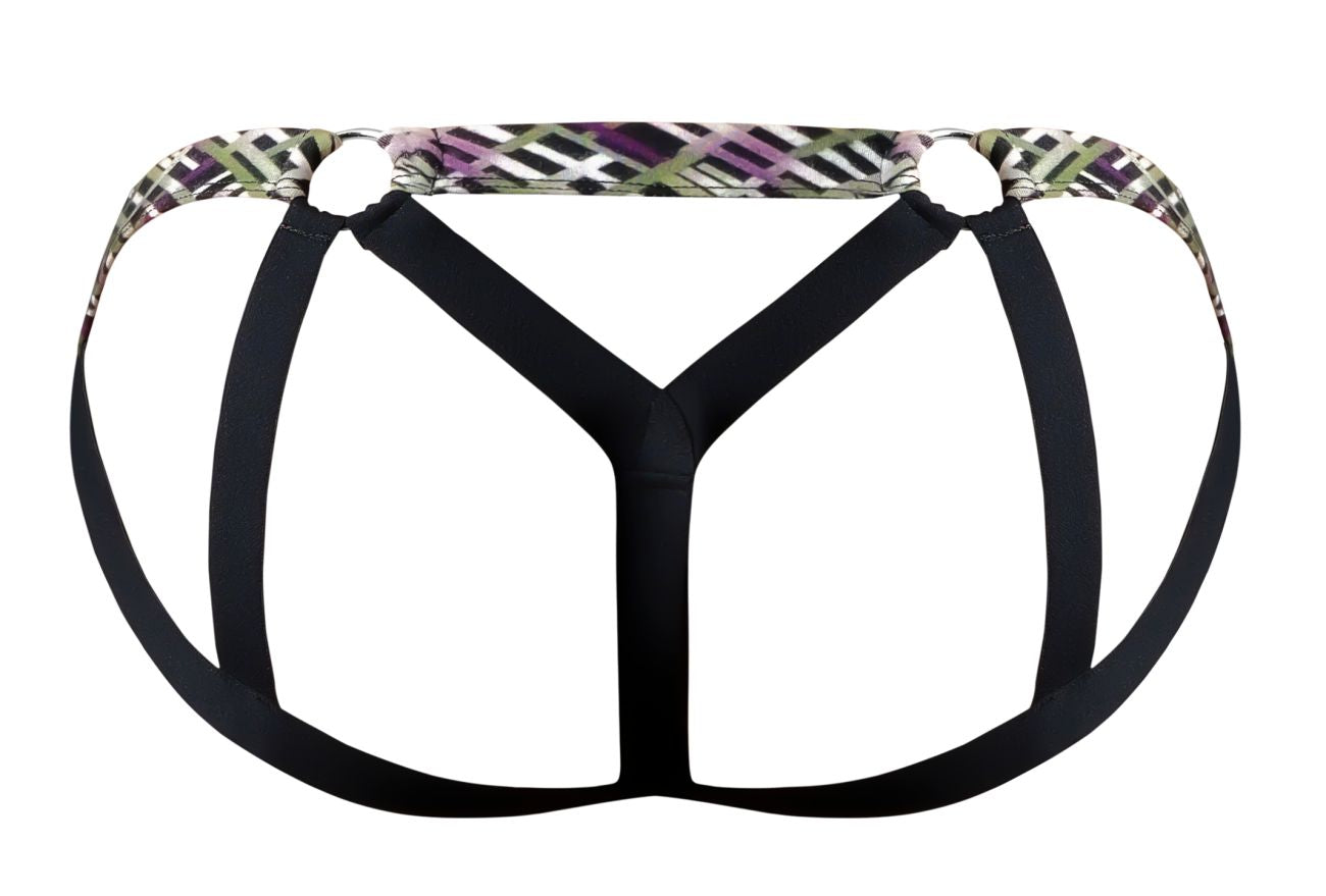Male Power 351-303 Gridlocked Strappy Ring Jock
