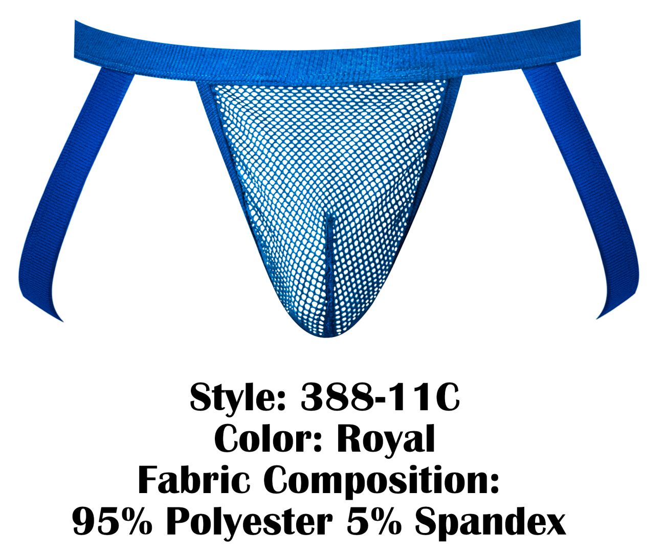 Male Power 388-11C Fishnet 2 Jockstrap