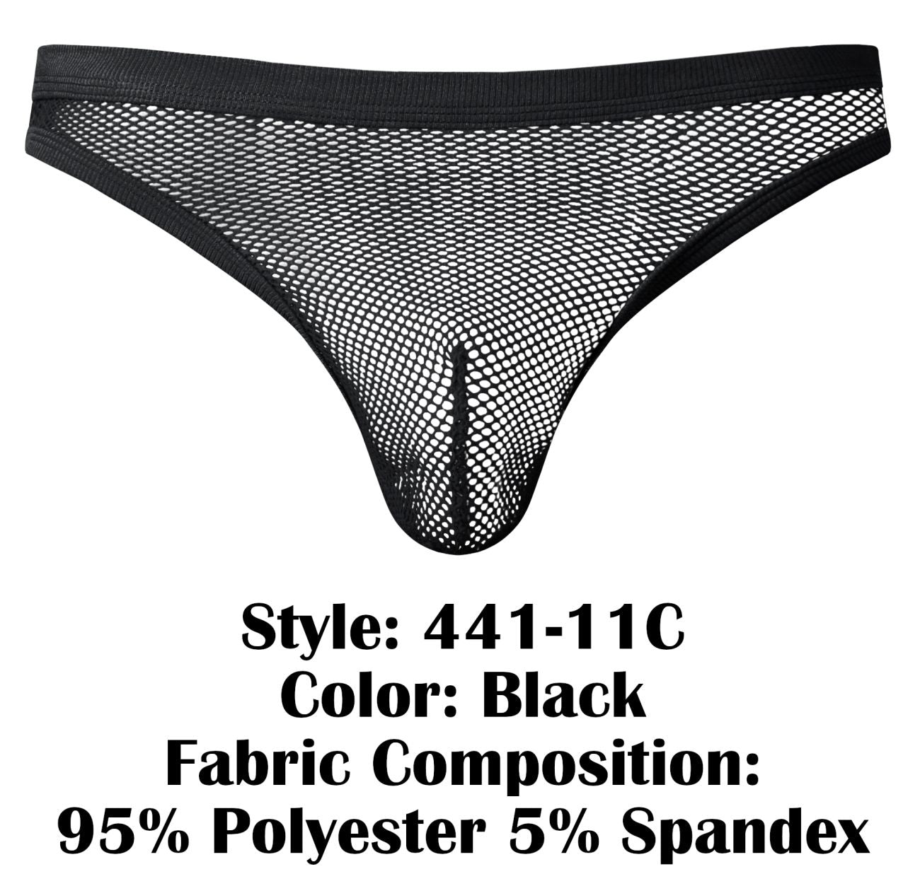 Male Power 441-11C Fishnet 2 Bong Thong