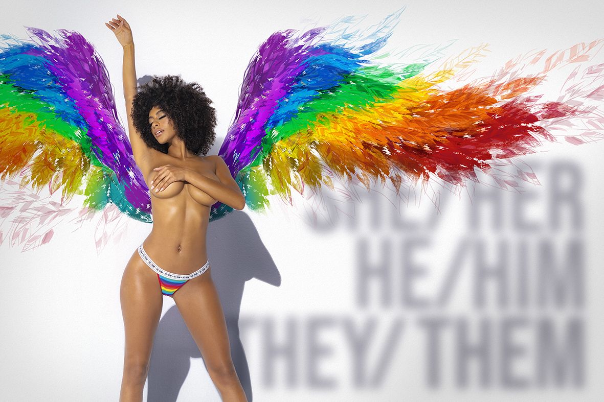 Mapale 123B Rainbow Thong