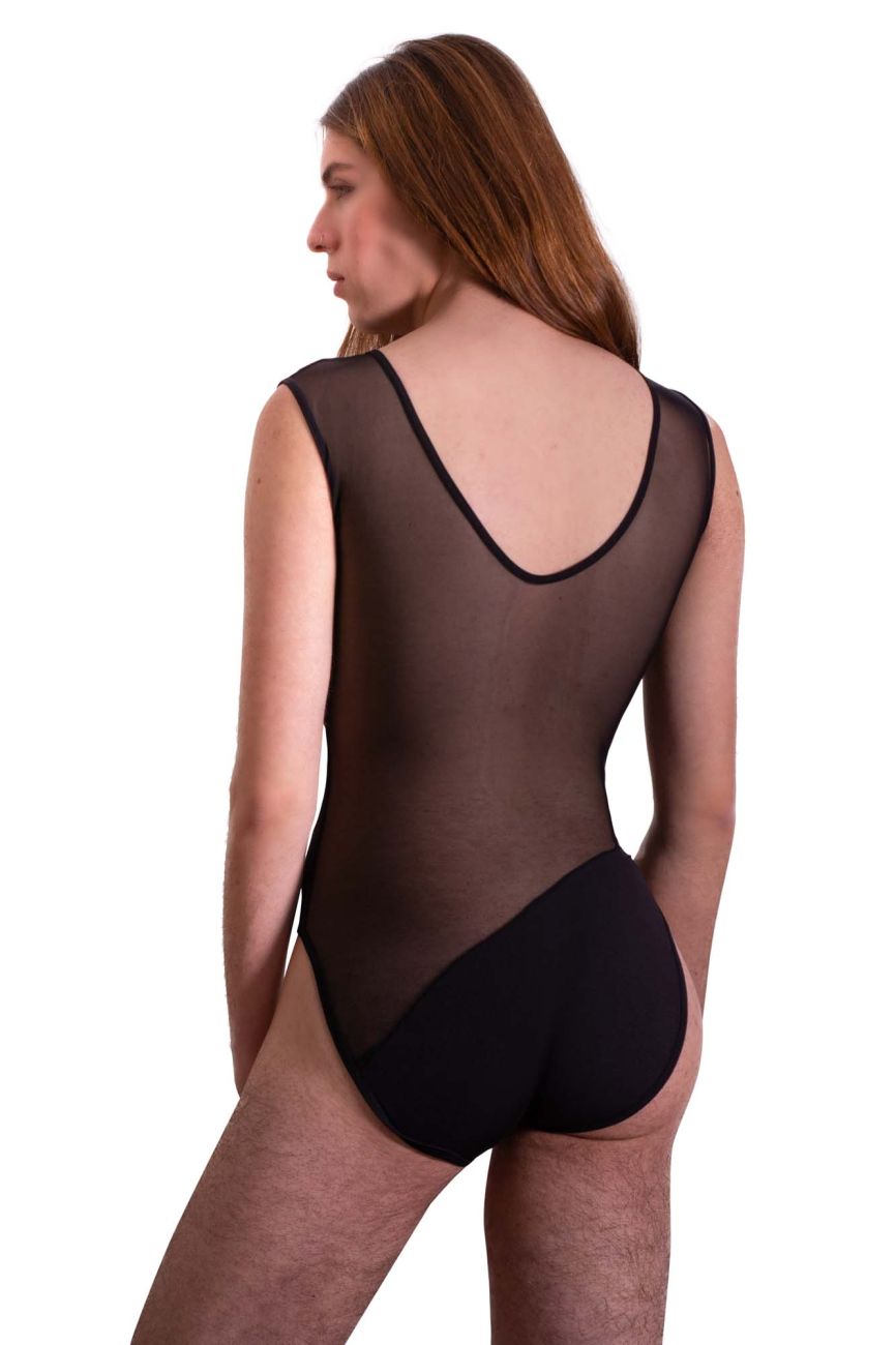 PLURAL PL002 Non-binary Underwear Bodysuit Black