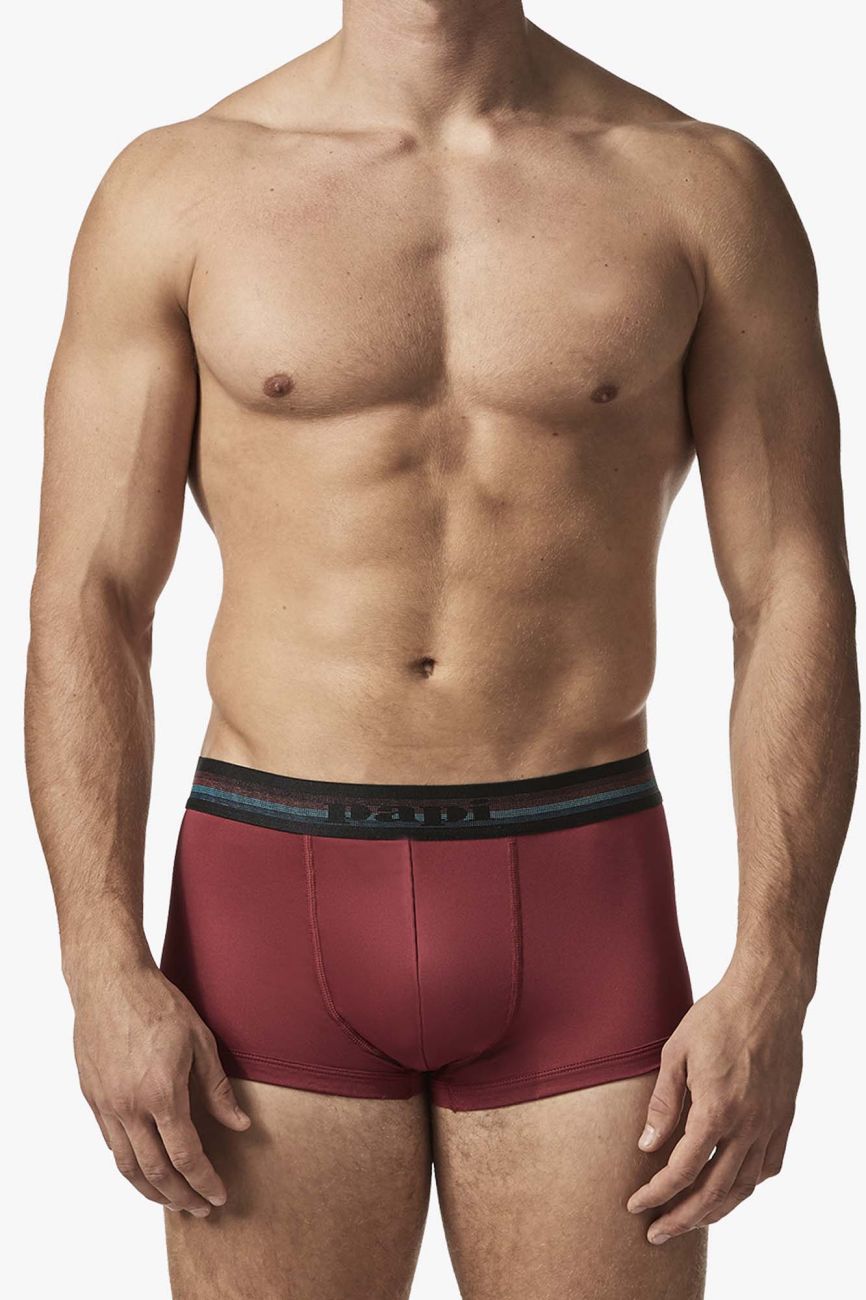 Papi UMPA107 2PK Microflex Performance Trunks Gray-Red