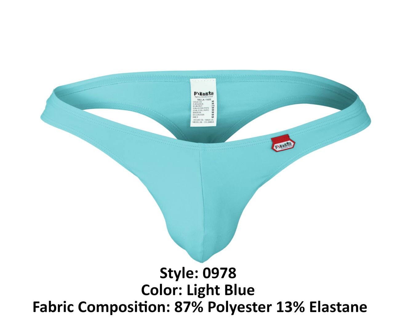 JCSTK - Pikante 0978 Angola Thongs Light Blue - Best Seller