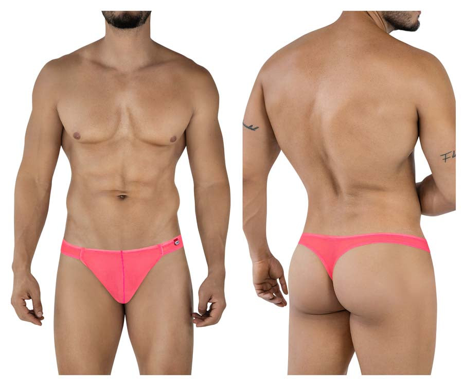 Pikante 2115 Amusing Mens Barely There Thongs Fuchsia