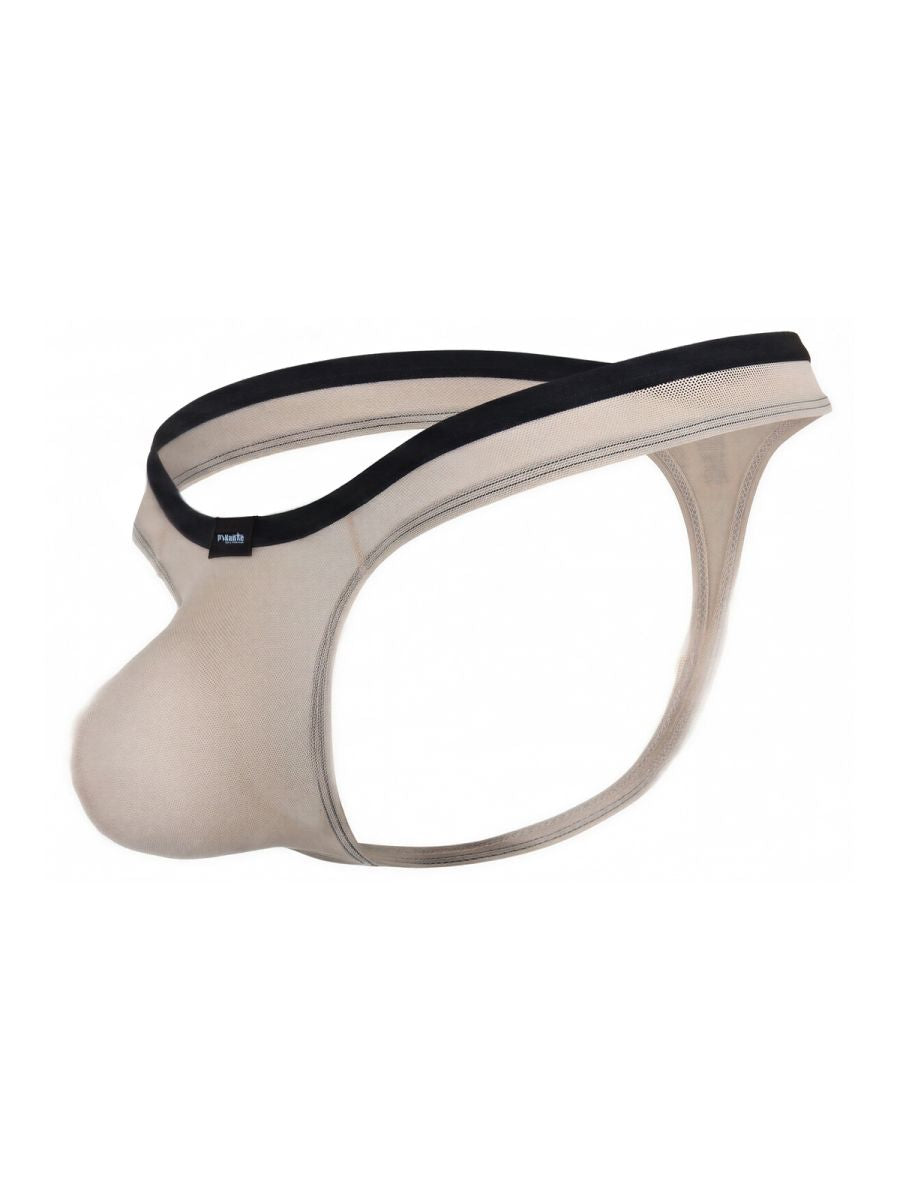 Pikante PIK 26076 Isis Mens Superior Comfort Thongs Beige
