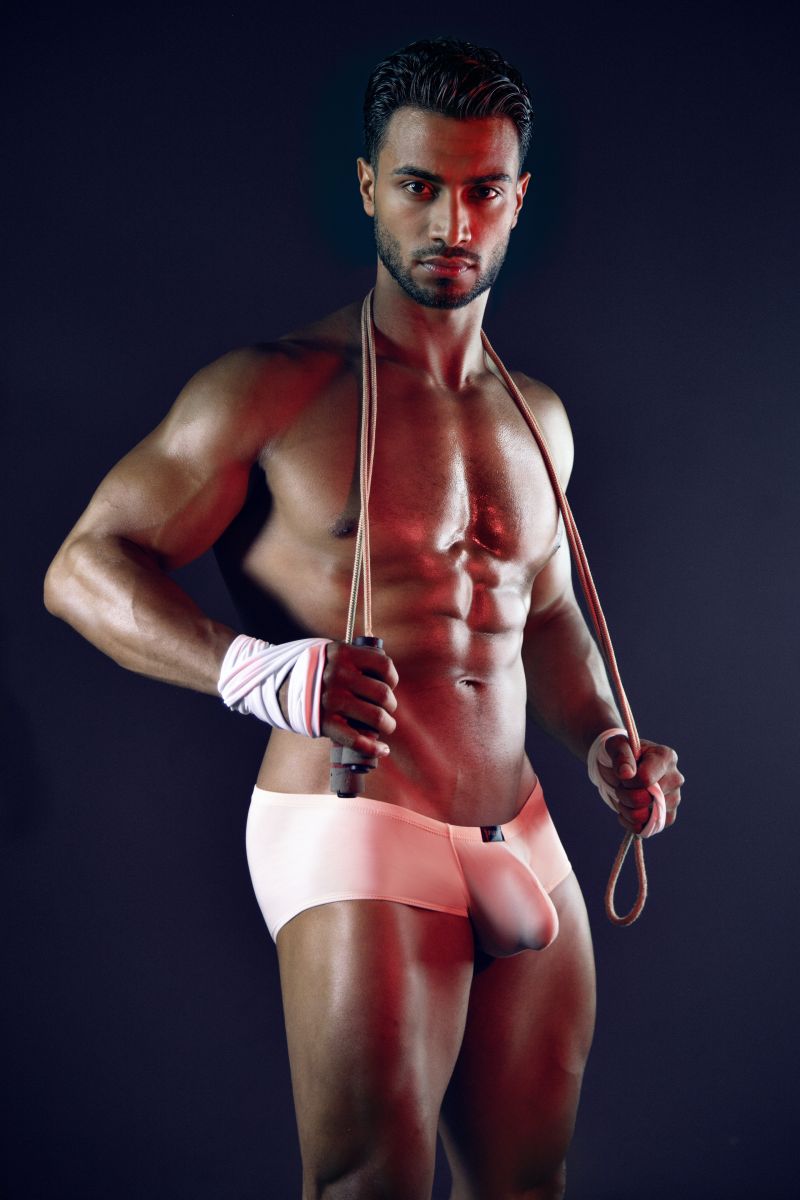 Pikante PIK 26089 Thot Male Body-hugging Trunks Gray