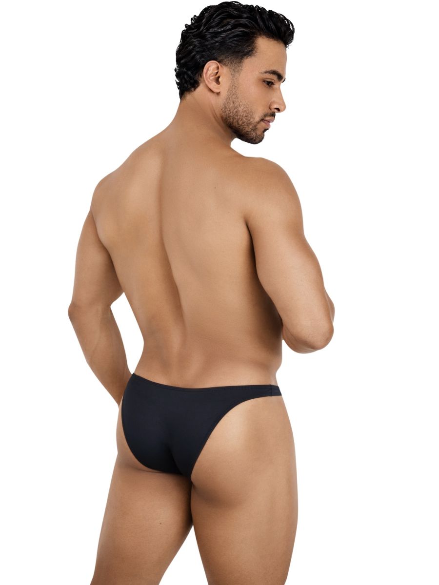 Pikante PIK 26107 Neftis Mens Minimalist Lightweight Bikini Brief Black