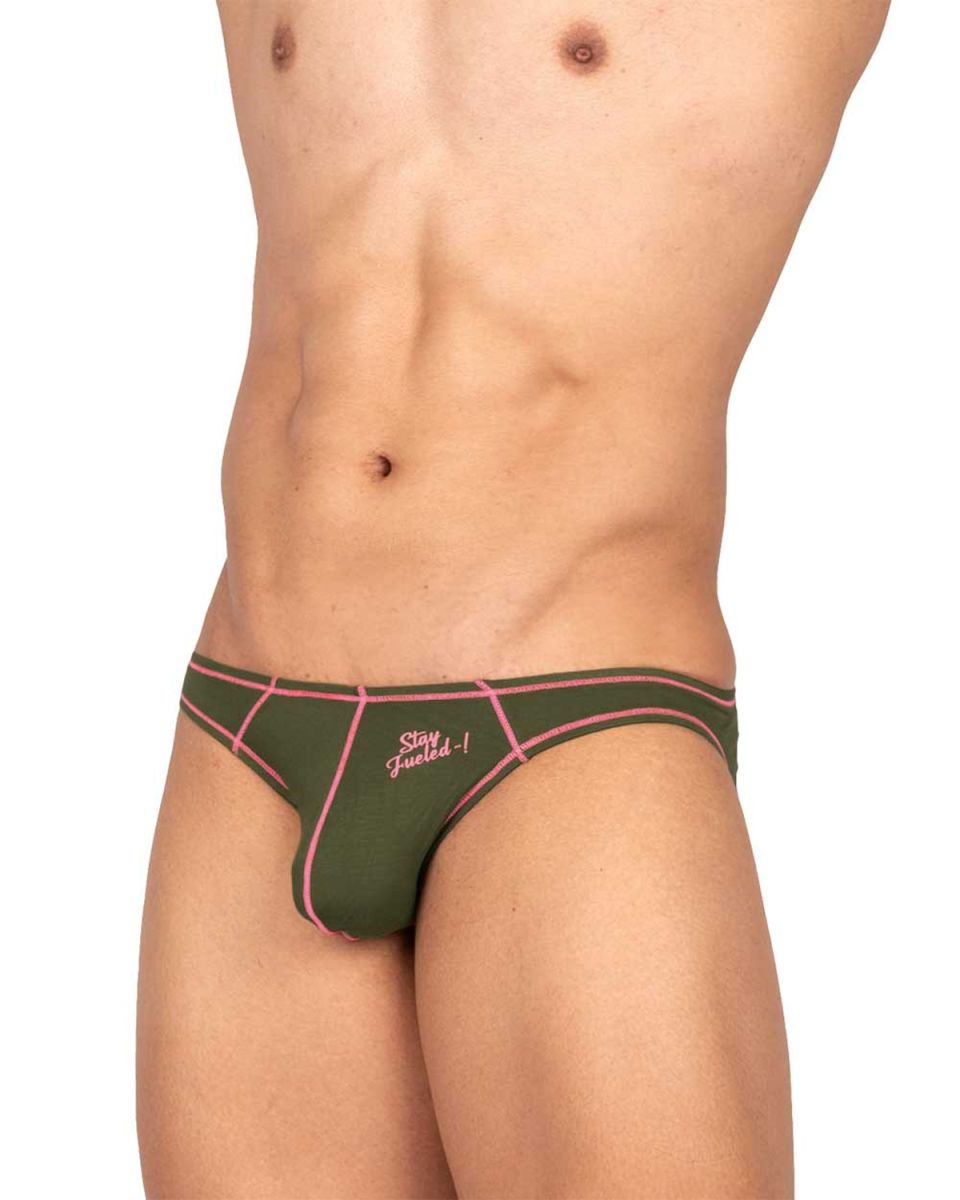 Private Structure EPUS4563 Prime Eutopia Bikini Brief Olive