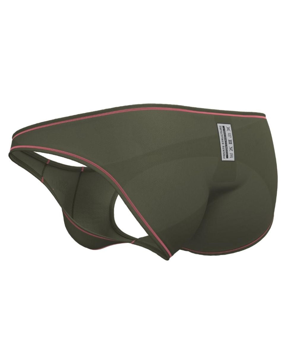 Private Structure EPUS4563 Prime Eutopia Bikini Brief Olive