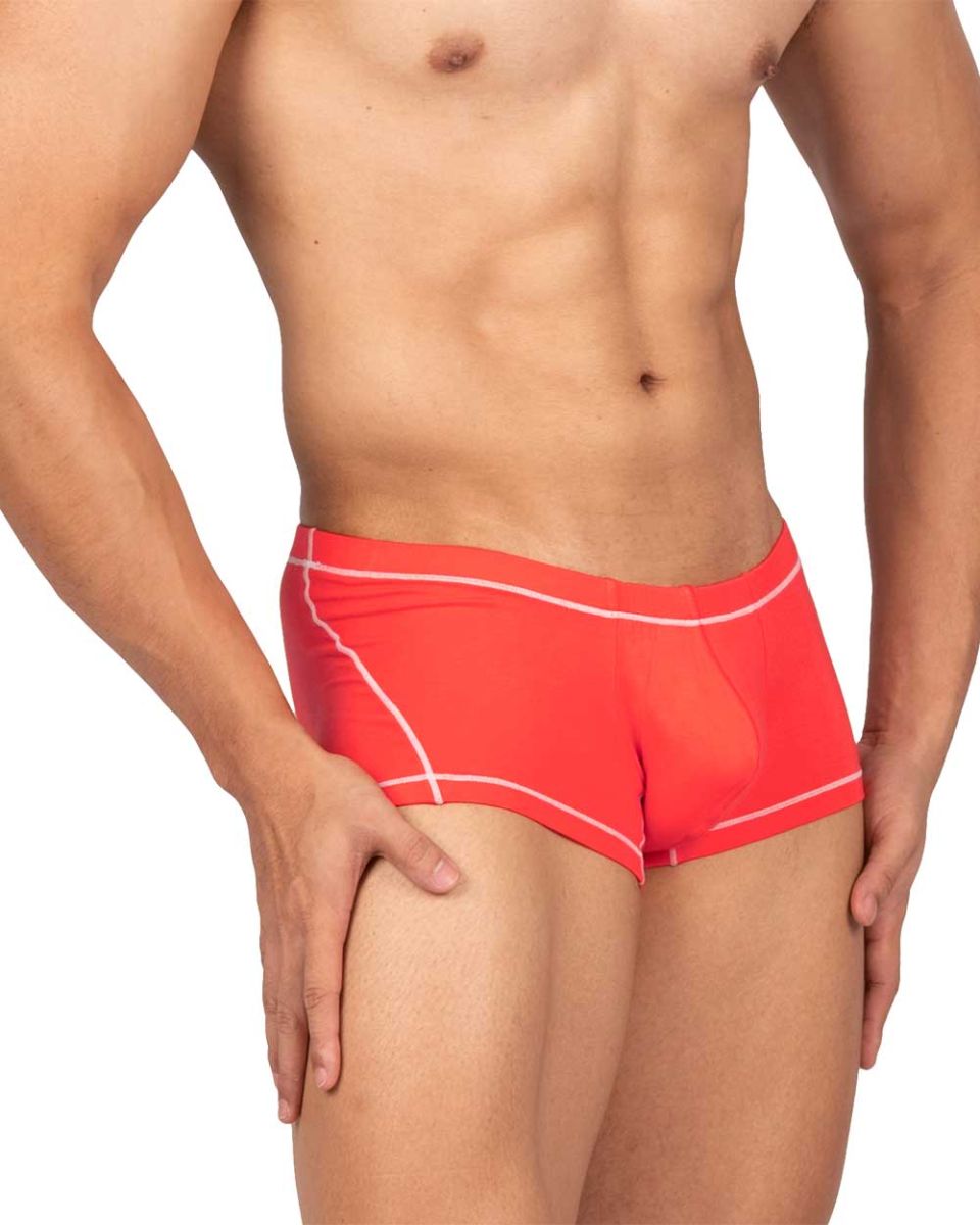 Private Structure EPUS4570 Prime Elysian Hipster Trunks Red