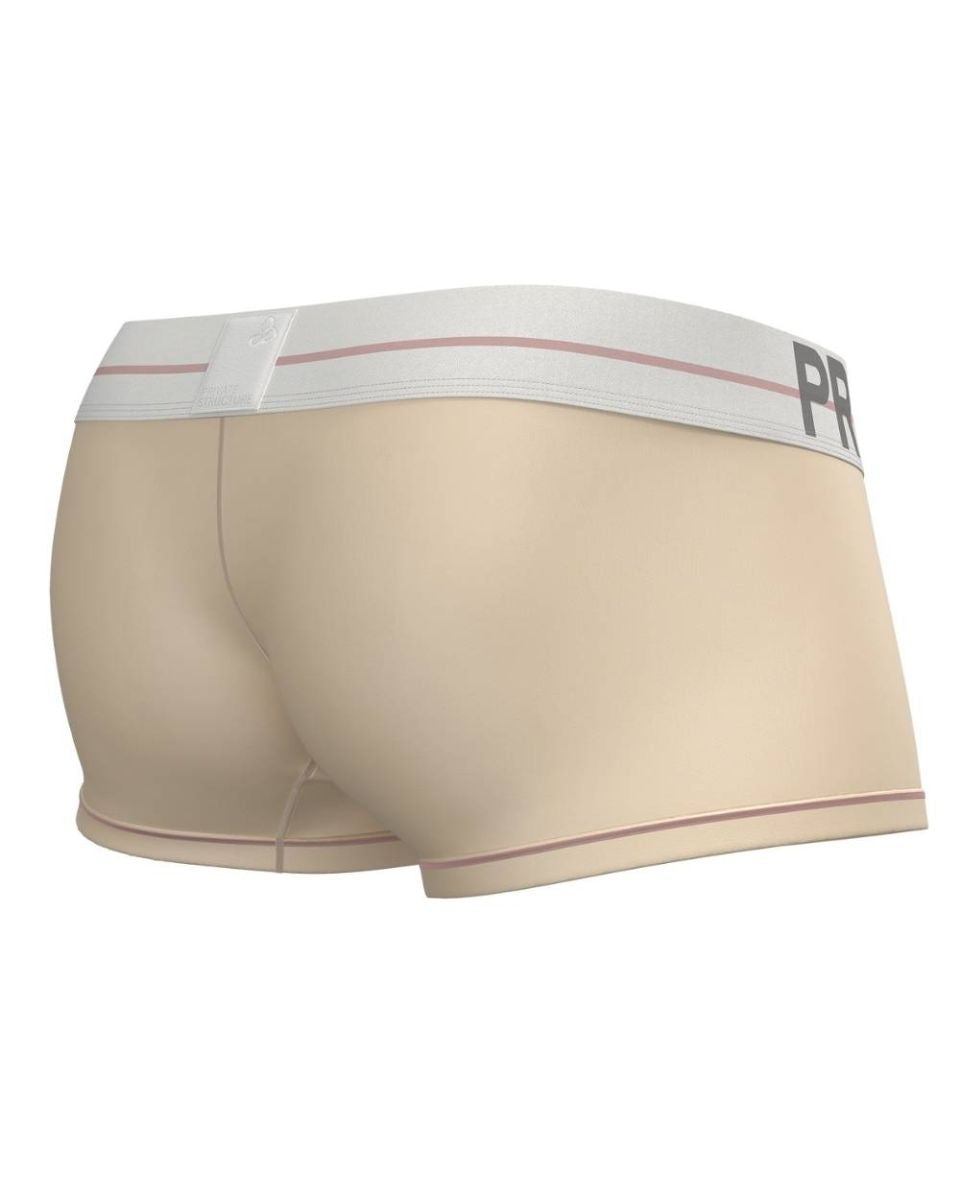 Private Structure MOUX4103 Mo Lite Mid Waist Trunks Cream