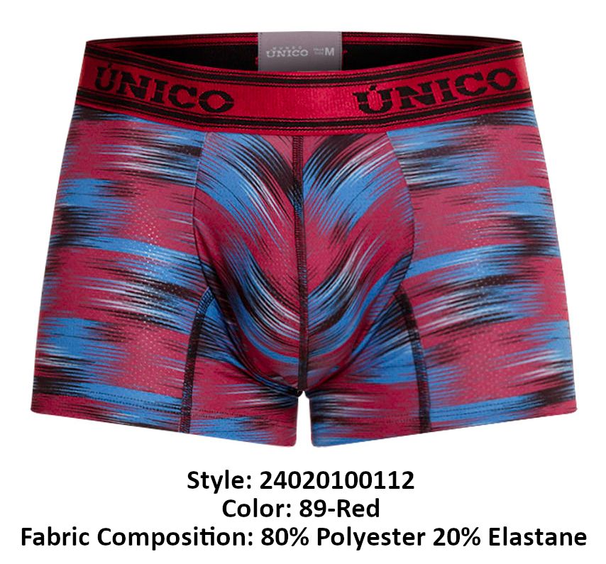 Unico 24020100112 Yute Trunks 89-Red