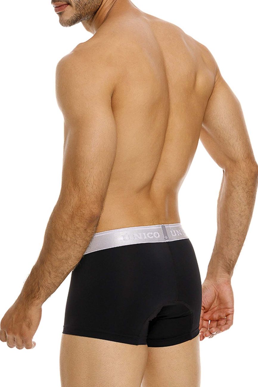 Unico 24110100109 Argento Boxer Shorts Trunks Black
