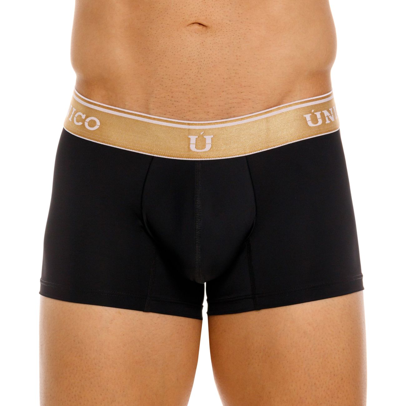 Unico 24110100110 Lingote Mens Comfortable Trunks Black