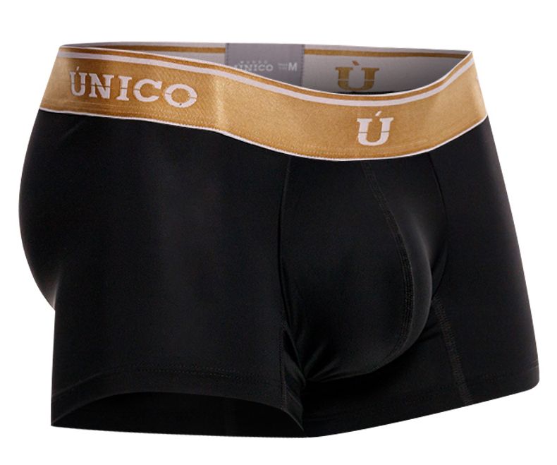 Unico 24110100110 Lingote Mens Comfortable Trunks Black