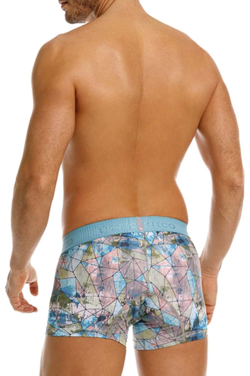 Unico 25070100105 Mens Vitral Trunks Printed Plus Sizes