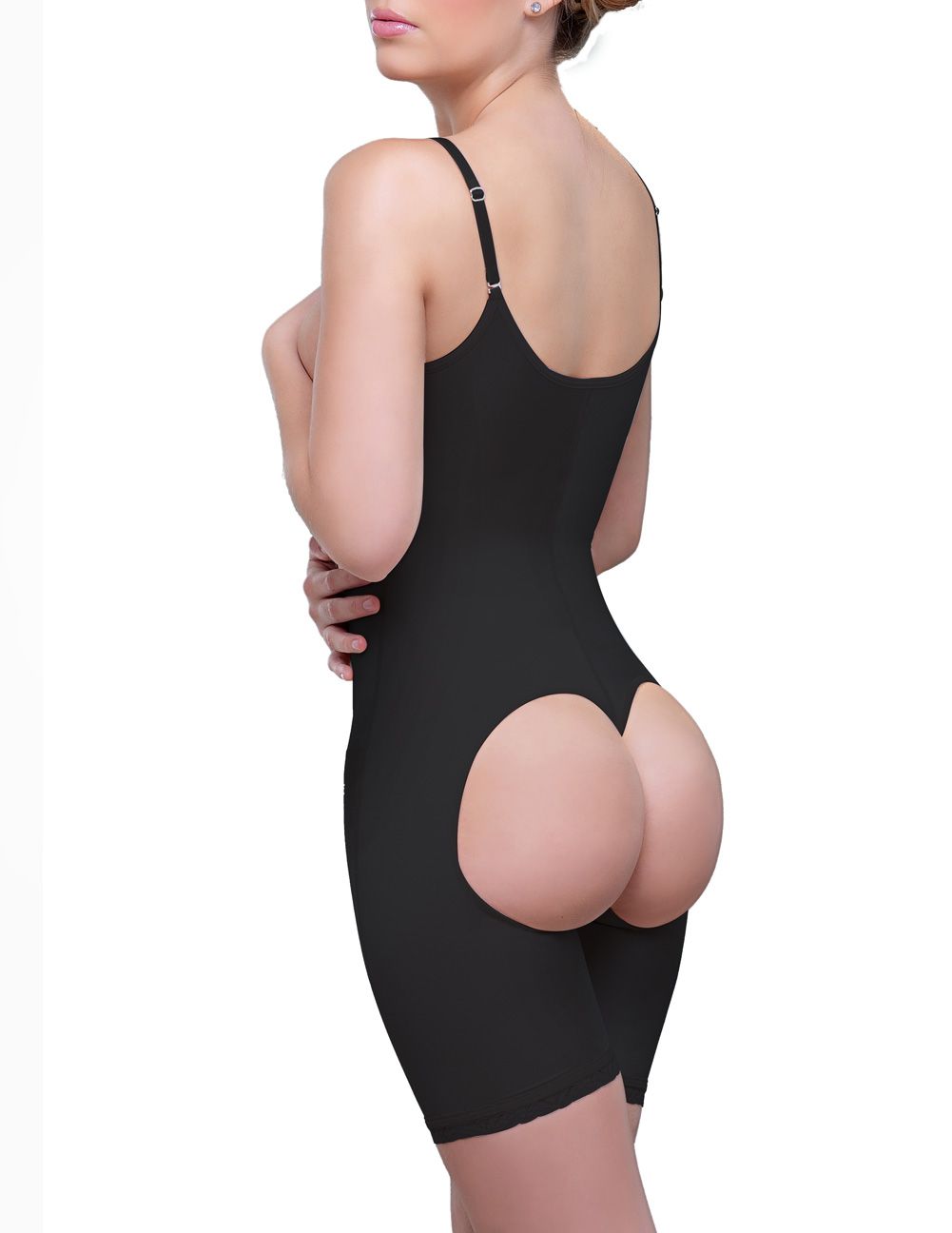 Vedette 914 Amelie Open Bottom Mid thigh Shaper.