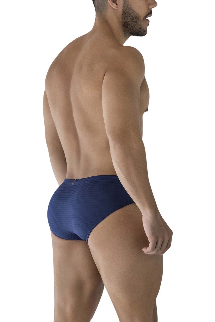 Xtremen 91210B Mens Soft Microfiber Briefs Navy
