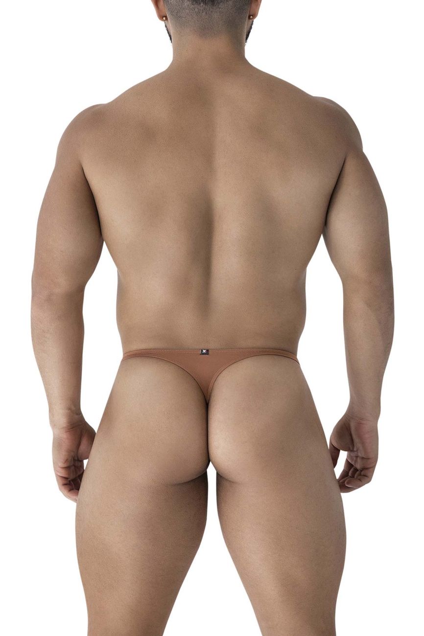 Xtremen 91238 Mens Ultra Comfortable Microfiber Thongs Brown