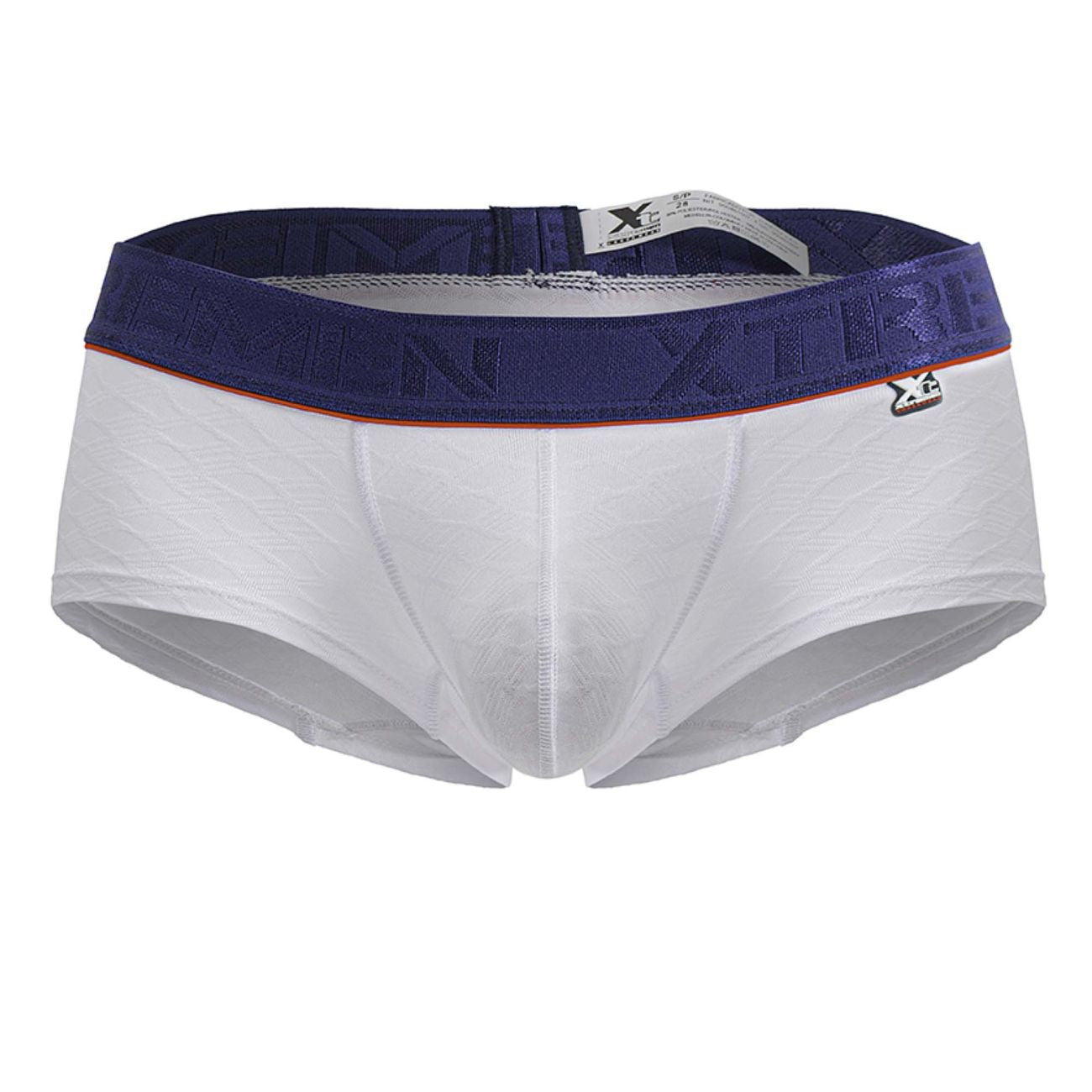 Xtremen 91243 Male Soft and Comfortable Microfiber Trunks White