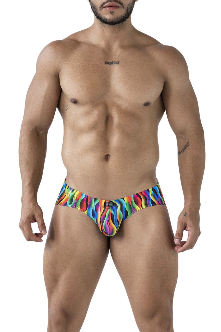 Xtremen 91248 Mens Colourful Printed Briefs Waves