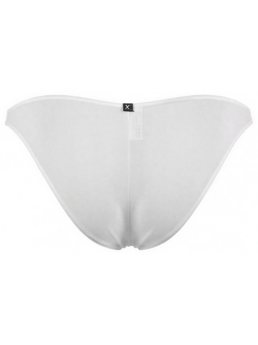 Xtremen 91255 Male Soft and Comfortable Microfiber Bikini Brief White