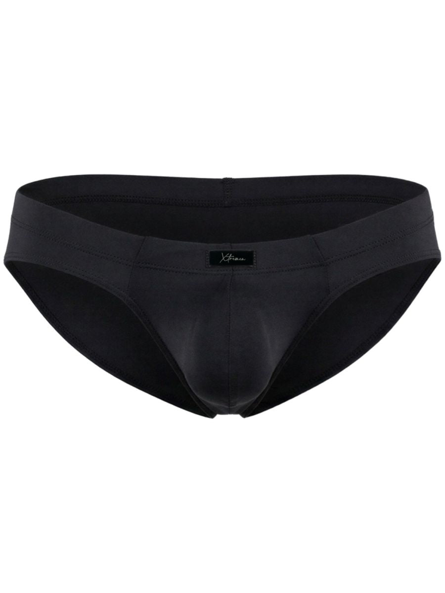 Xtremen 91261 Mens Microfiber Ultra Sleek Briefs Black