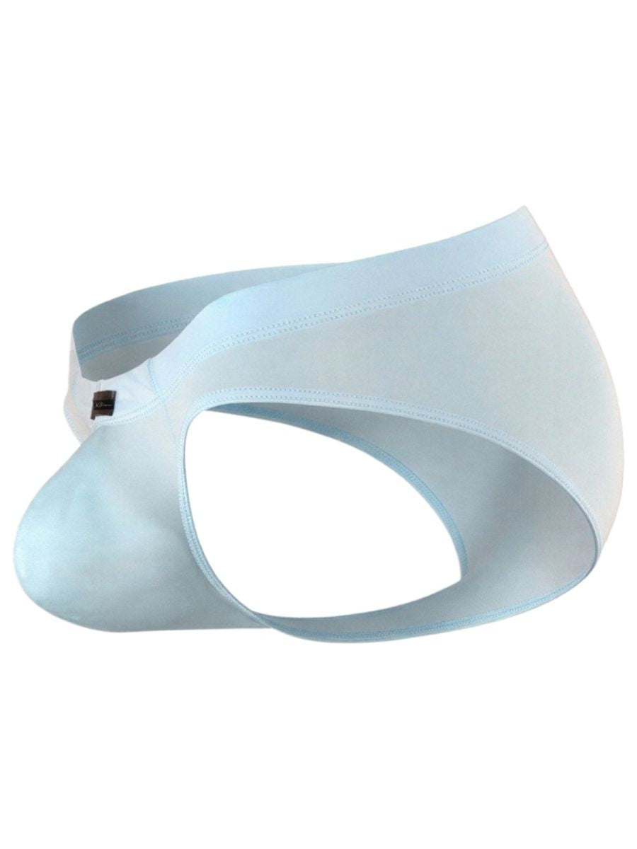 Xtremen 91261 Mens Microfiber Ultra Sleek Briefs Light Blue