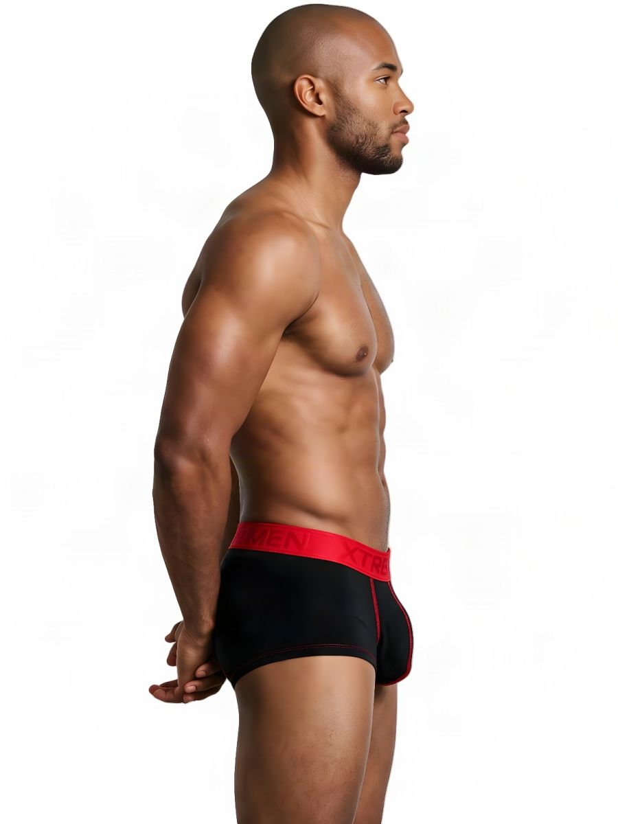 Xtremen 91273 Mens Microfiber Daily Comfort Briefs Black